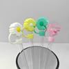 Daisy Straw Cap - 10mm Stanley Cover, Reusable Chrysanthemum Design