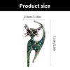Elegant Rhinestones Cats Brooch Enamel Animal Lapel Pin Stylish Business Event Accessory for Fashion Enthusiasts