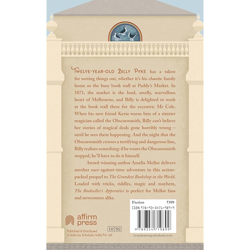 The Bookseller' Apprentice See a whole new side to Amelia Mellor's