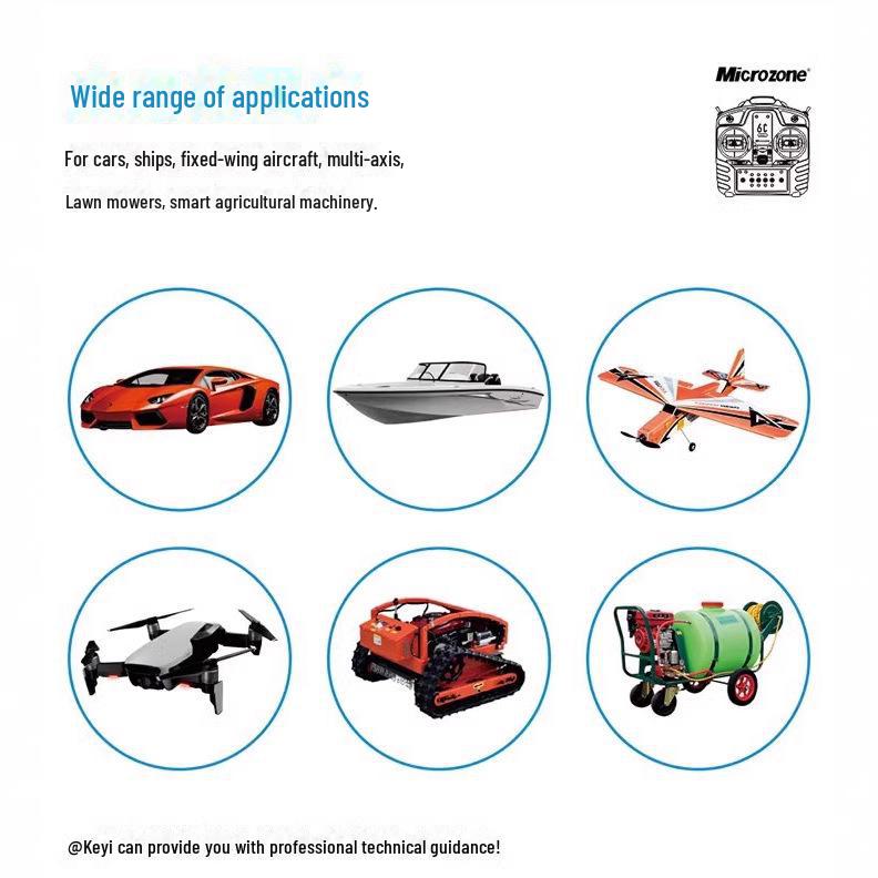 Microzone MC6C Mini 6-Channel Remote Control Aircraft Receiver