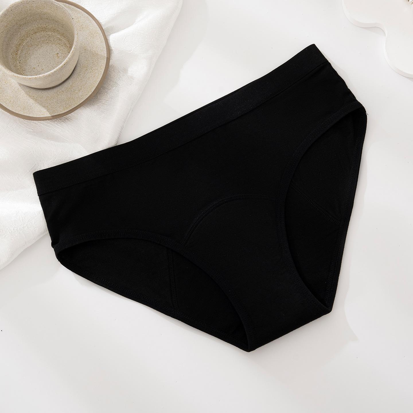 

Women s Extra Size Spring and Autumn Period New Anti Side Leakage Physiological Underwear S красный