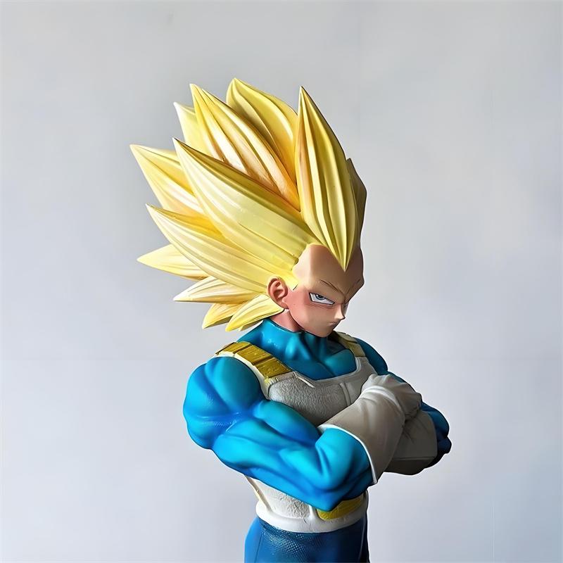 Anime Dragon Ball Z Ssj3 Vegeta Figure Super Saiyan 3 Vegeta Action Figures Trunks Statue Collection Model Toys Gift