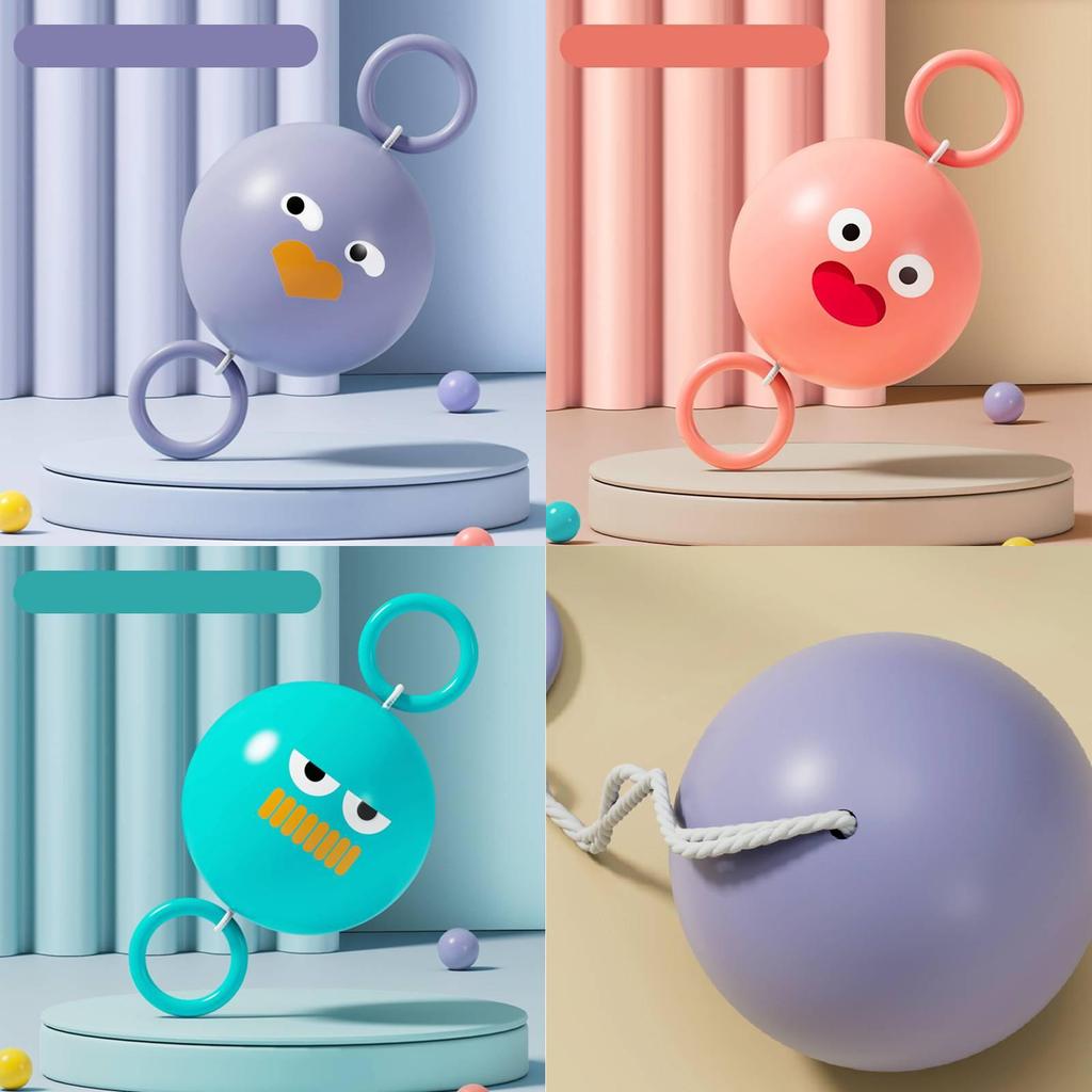 Colorful Light Up Whistle Flying Ball Toy For Kids Enhancing Eye Hand Coordination Skills