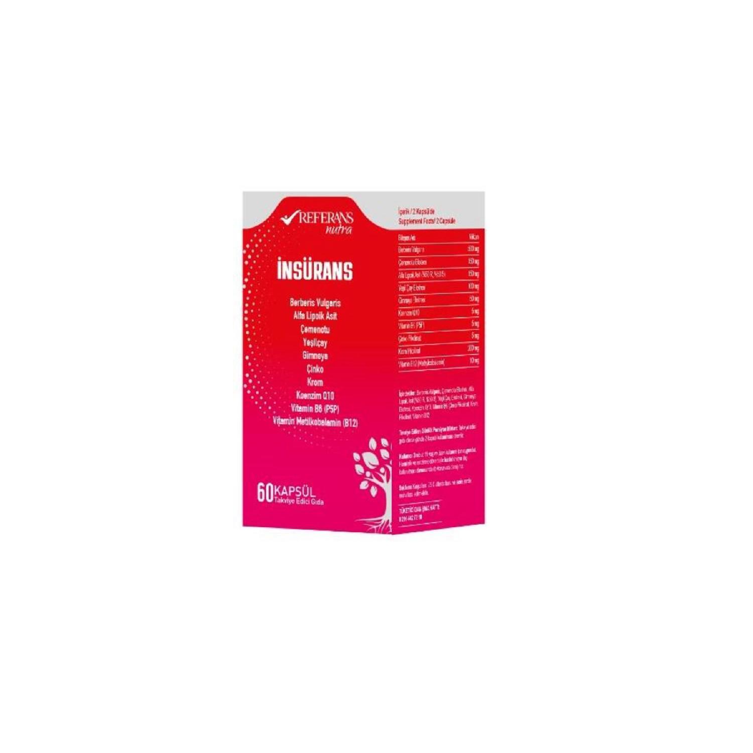 

Reference Insurance 60 Capsules