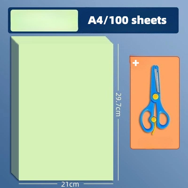 1 Sets New Children Handmade Origami DIY Craft Papers Origami Paper (100pcs)10-Color Kindergarten Diy Papers Crane Folding Paper