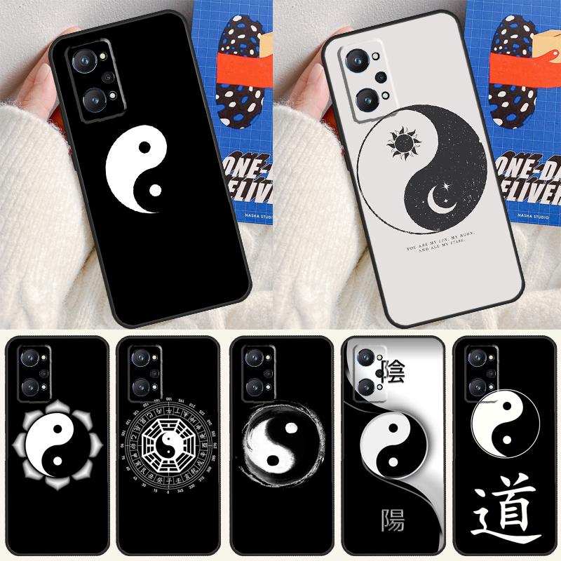 Eight Diagrams Taiji Yin Yang For Realme 14 13 12 10 11 Pro Plus GT 6 6T 5 GT7 Pro C55 C51 C21Y C25S C67 C75 C53 C61 Case