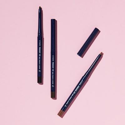 Proof 10 Gel Waterproof Pencil 0.3g 2-piece Set / Pencil Liner / Eyeliner / Creamy Gel Texture