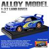 Simulation 1/32 Subaru Impreza Rally Edition Alloy Sports Car Model Ornament Toys Children Boy Diecast Toy Vehicle Home Decor