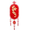 Traditional Fu Character Pendants Chinese Style 2025 New Year Door Couplet  New Year Gift