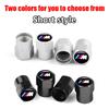 4pcs automobile metal logo wheel bracket valve core pad for BMW E36 E39 E46 E60 E90 E90 F1 F30 g20 g21 g30 g11 f15 x6. fszp41