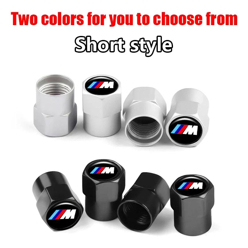 4pcs automobile metal logo wheel bracket valve core pad for BMW E36 E39 E46 E60 E90 E90 F1 F30 g20 g21 g30 g11 f15 x6. fszp41