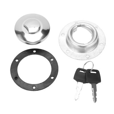 Tapa de Tanque de Combustible y Gasolina Redonda de 6 Agujeros con Juego de Juntas de Llave para Grupo Electrógeno Pieza de Repuesto