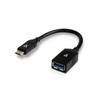V7 USB A To USB C Cable V7 V7U3C-BLK-1E Black
