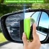 150ml Car Glass Oil Film Remover Automotive Glass Sponge Cleaning Brush Front Inner Windshield Glass Oil Film Cleaner For Car