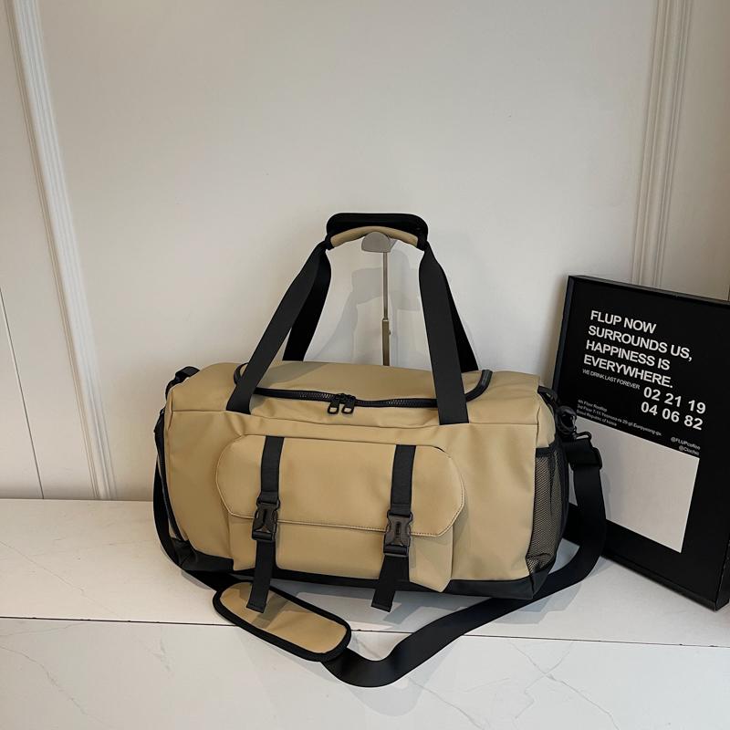 Velkokapacitní sportovní fitness taška, cestovní taška na zavazadla, suchá a mokrá samostatná crossbody taška, oddělené tašky na boty