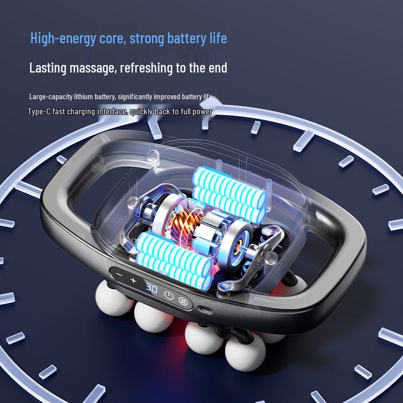 Smart Twelve-Head Professional Percussion Massager for Full Body Relaxation