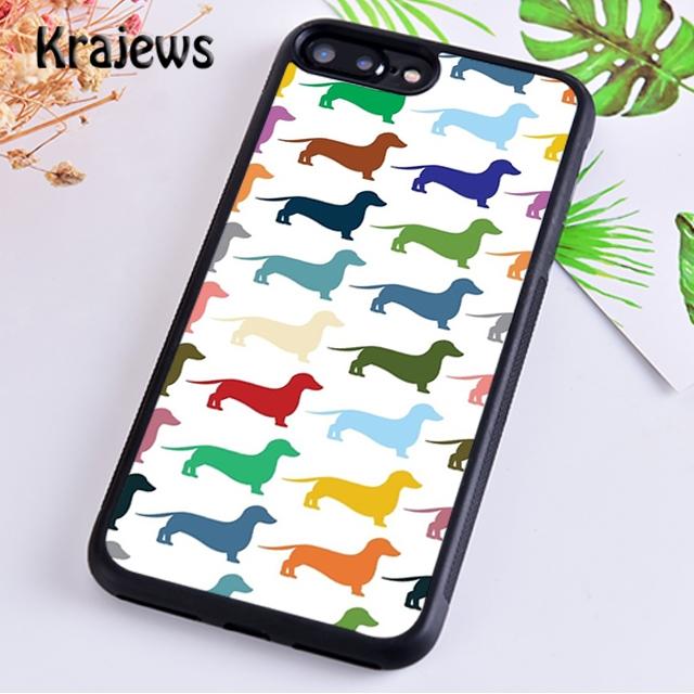 

Cartoon Dachshund Sausage Dog For iPhone 17 Air 16 Phone Case Cover 15 14 plus 11 12 13 pro max coque Shell Fundas iPhone 13