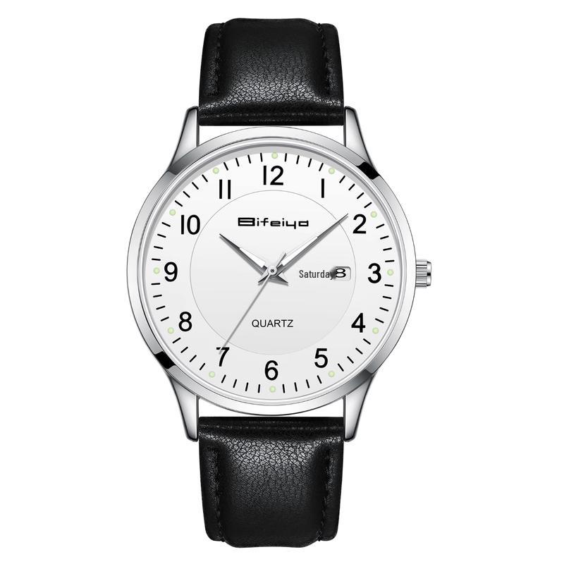 Louis Jieren Silent Quartz Exam Watch 40mm