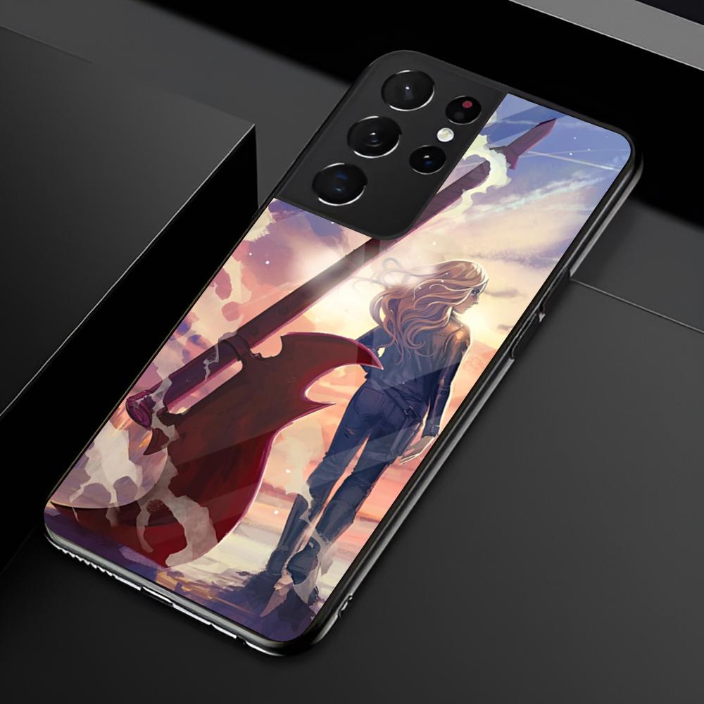 B-Buffy The V-Vampire Slayer Phone Case For Samsung S25 S24 Ultra 23 Fe 22 Plus Galaxy A54 A55 A16 A13 A24 A15 A25 Glass Cover