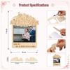DIY Hand-Painted Colorful Wooden Photo Frame and Ornaments Kit