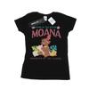 Disney Womens/Ladies Moana Born In The Ocean Cotton T-Shirt