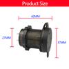 New Car Voltmeter QC 3.0 USB Charger Socket Power Outlet Digital Voltmeter Ammeter Monitoring For Car Boat Marine Rv Motorcycle