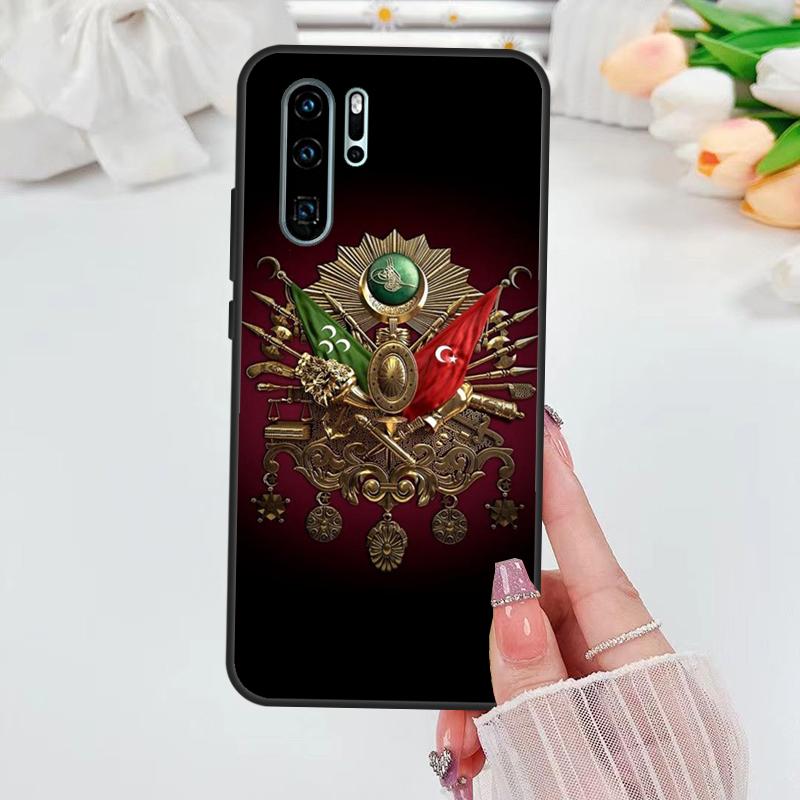 Ottoman Empire Coat Of Arms Case For Huawei Nova Y90 Y70 Y61 Y60 5T Nova 9 10 SE 3i 7i 8i 11i P40 P30 Lite P60 Pro Case