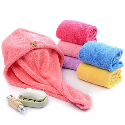 Chapeau de séchage de cheveux pour femmes, bonnet de serviette à séchage rapide, chapeau de bain en microfibre solide, Turban à Super Absorption, bonnet de séchage de cheveux
