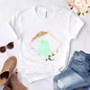 Women Tshirt Harajuku Love Graphic Fashion Female Tee Top White Ladies T-Shirt Casual Streetwear Tee Shirt Femme