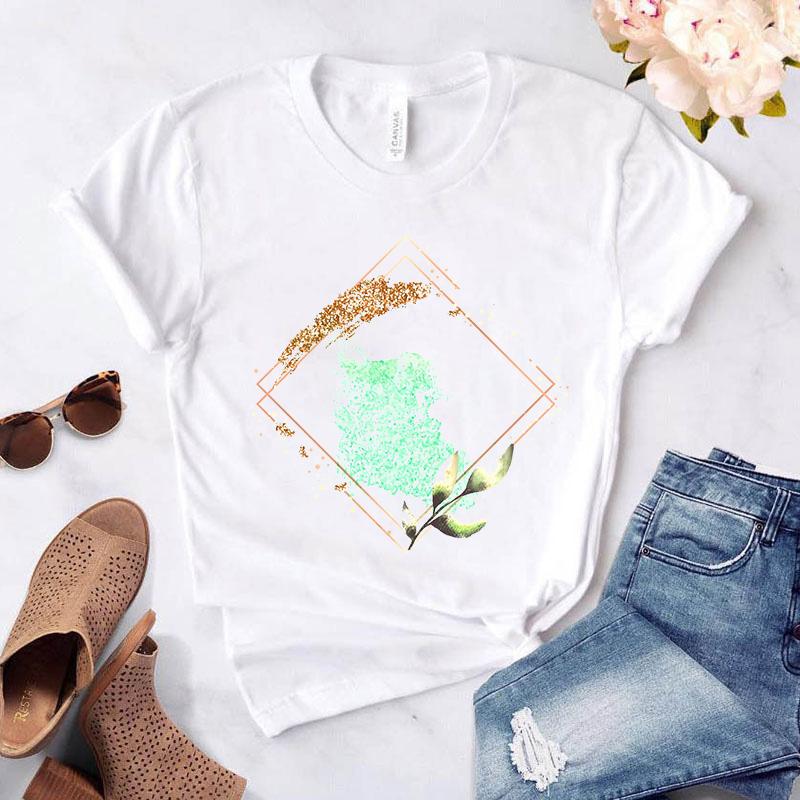 Women Tshirt Harajuku Love Graphic Fashion Female Tee Top White Ladies T-Shirt Casual Streetwear Tee Shirt Femme