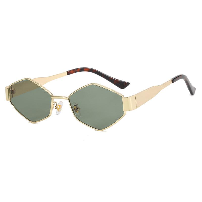 New Fashion Sunglasses Women And Men Uv400 Polygon Sunglass Brand Designer Eyewear Retro Sun Glasses With Box