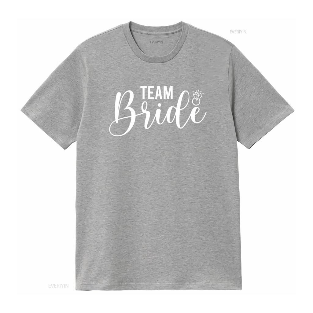 Team Bride T Shirt Squad to be Bachelorette Party for women oversized tee plus size Hen do vintage Washed Breathable