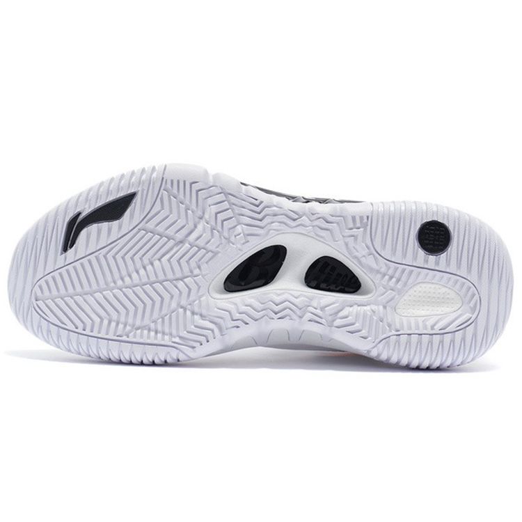 Li Ning Anti-5 High-Top Basketball Shoes Men Sneakers Standard-White ABFR009-3