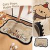 Cute Pattern Diatomaceous Bath - Absorbent Non- Quick Dry Floor for Bathroom and Entryway - 40 Cm (2 )