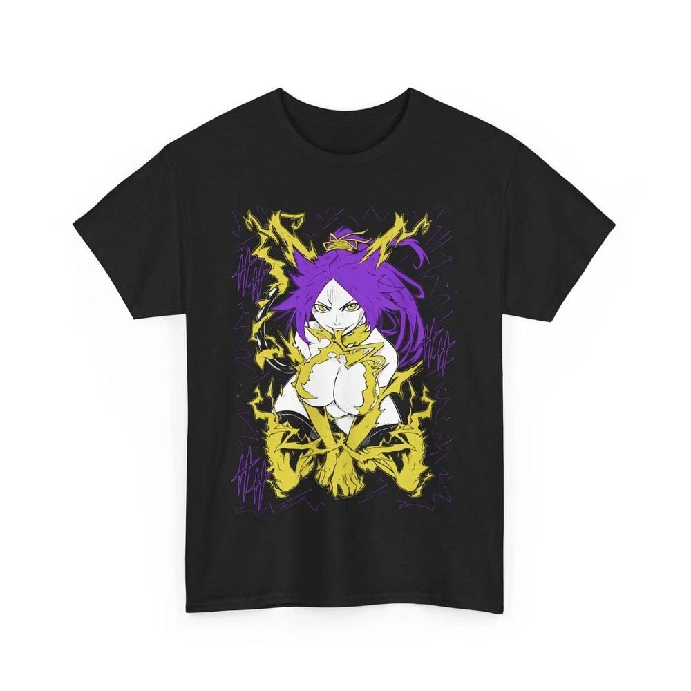 Anime Bleach Anime Tee Shirt Ichigo Kurosaki Bankai Black T Shirt S