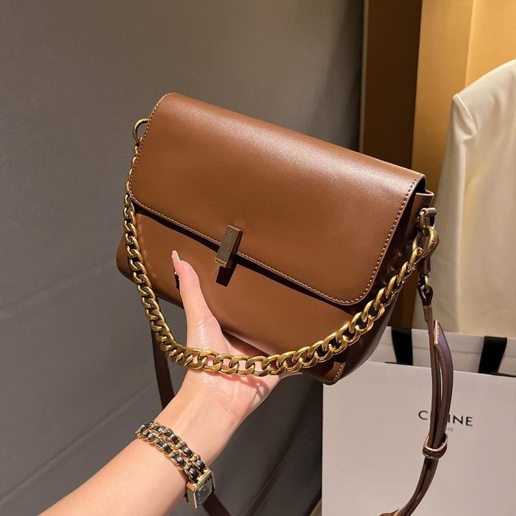 

Luxury Women s Underarm Tote & Crossbody Bag - 2023 Autumn/Winter Fashion for Mother and Child коричневый