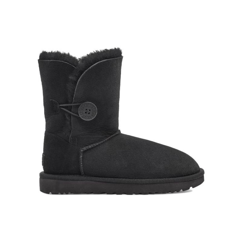 UGG Bailey Button Ii Black Women's Sneakers 1016226-BLK