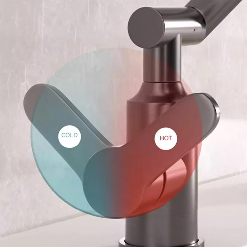 Kitchen Faucet 1080° Swivel Kitchen Sink Faucet Bathroom Sink Faucet Basin Faucet Multifunction Cold and Hot Water Tap