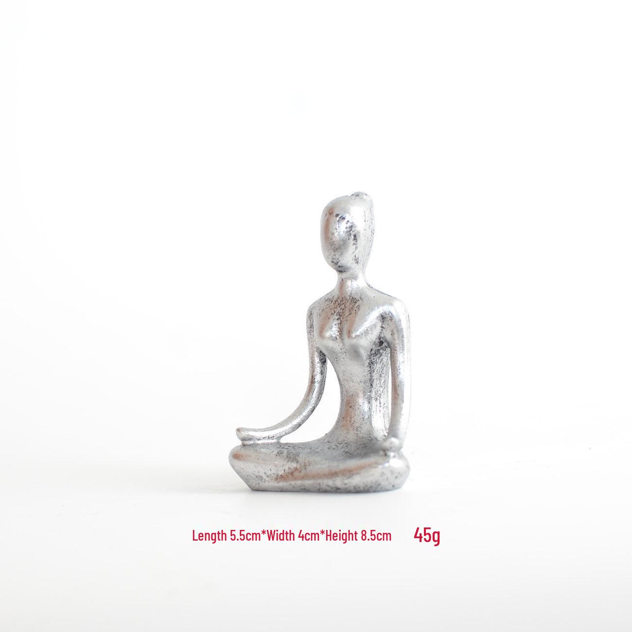 

Абстрактные керамические фигурки для йоги: Дзен Декор и Свадебные Подарки