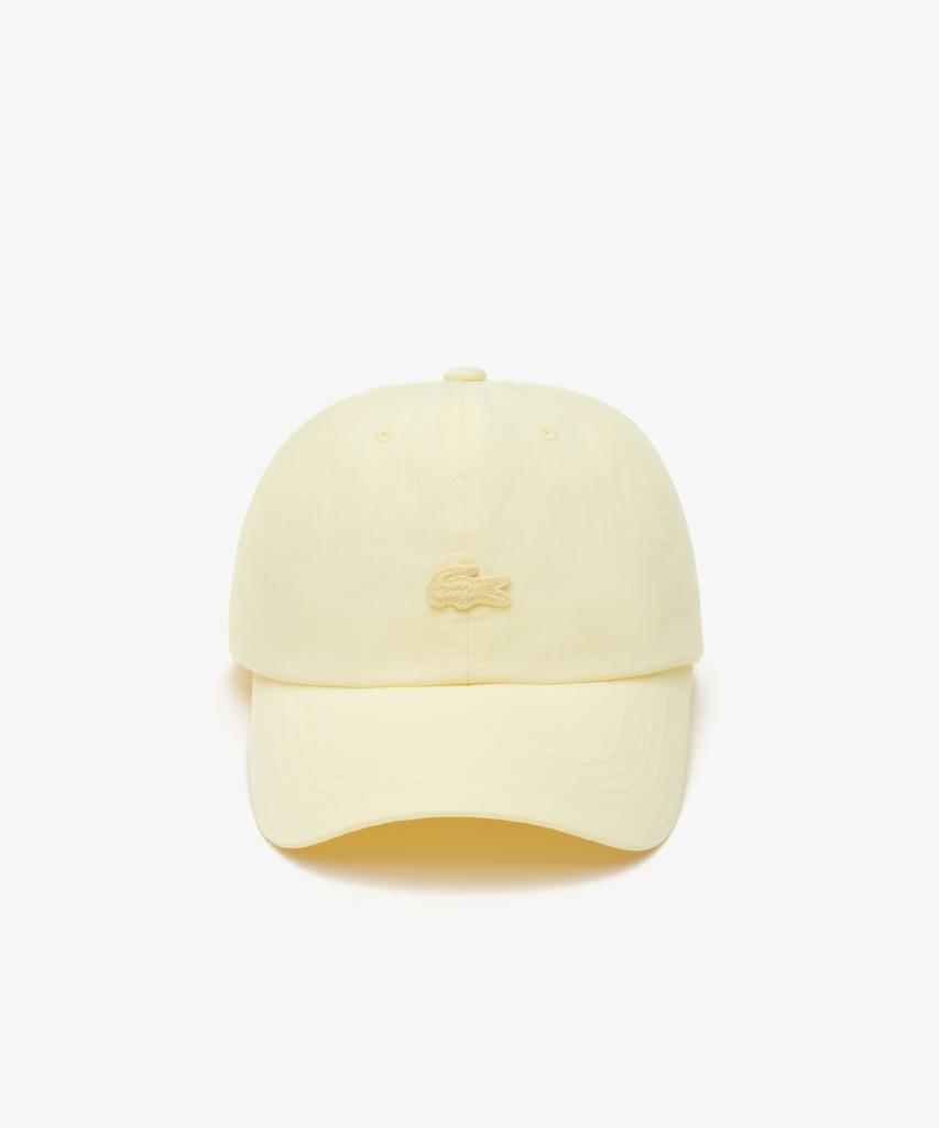 LACOSTE Unisex Washed Basic Color Croc Ball Cap Rk209E-56G 107