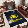 Borussia Dortmund Personalized Text Carpet Design for Entryway Study Room Game Room Hallway Anti-slip Rug Anime Office Decor Spiritual Gift