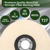 Polishing Wool Polishing Flap Disc Angle Grinder Polishing Wheel  Stone Polishing