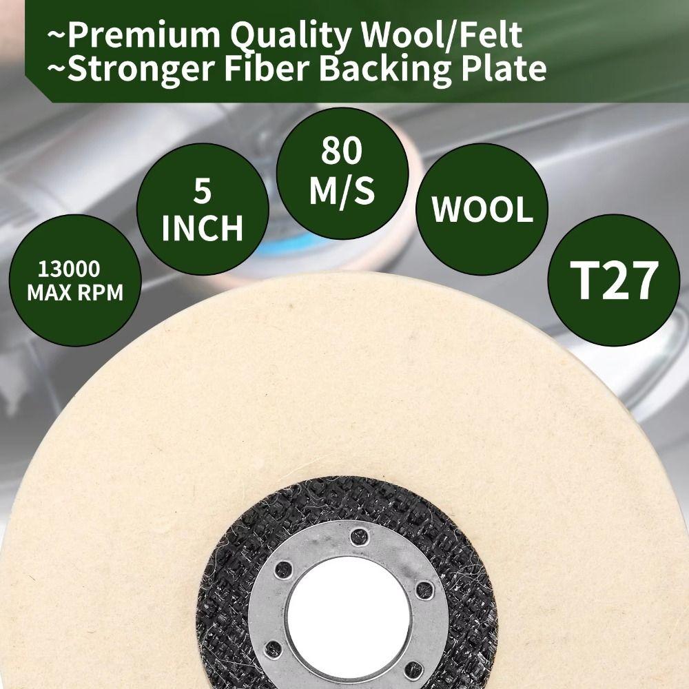 Polishing Wool Polishing Flap Disc Angle Grinder Polishing Wheel Stone Polishing