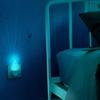 Night Light Christmas Tree Shape Projection 3D Effect Energy-saving Plug-Play LED Nigh Lamp Holiday Decor