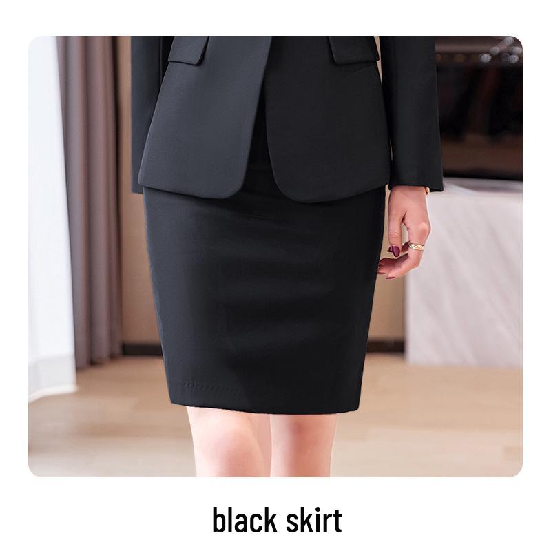 Zihong Women's High-End Career Suit - Spring/Autumn Temperament Style for College Interviews & Formal Wear