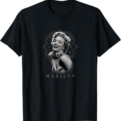 Marilyn Monroe Marilyn Paisley T-Shirt