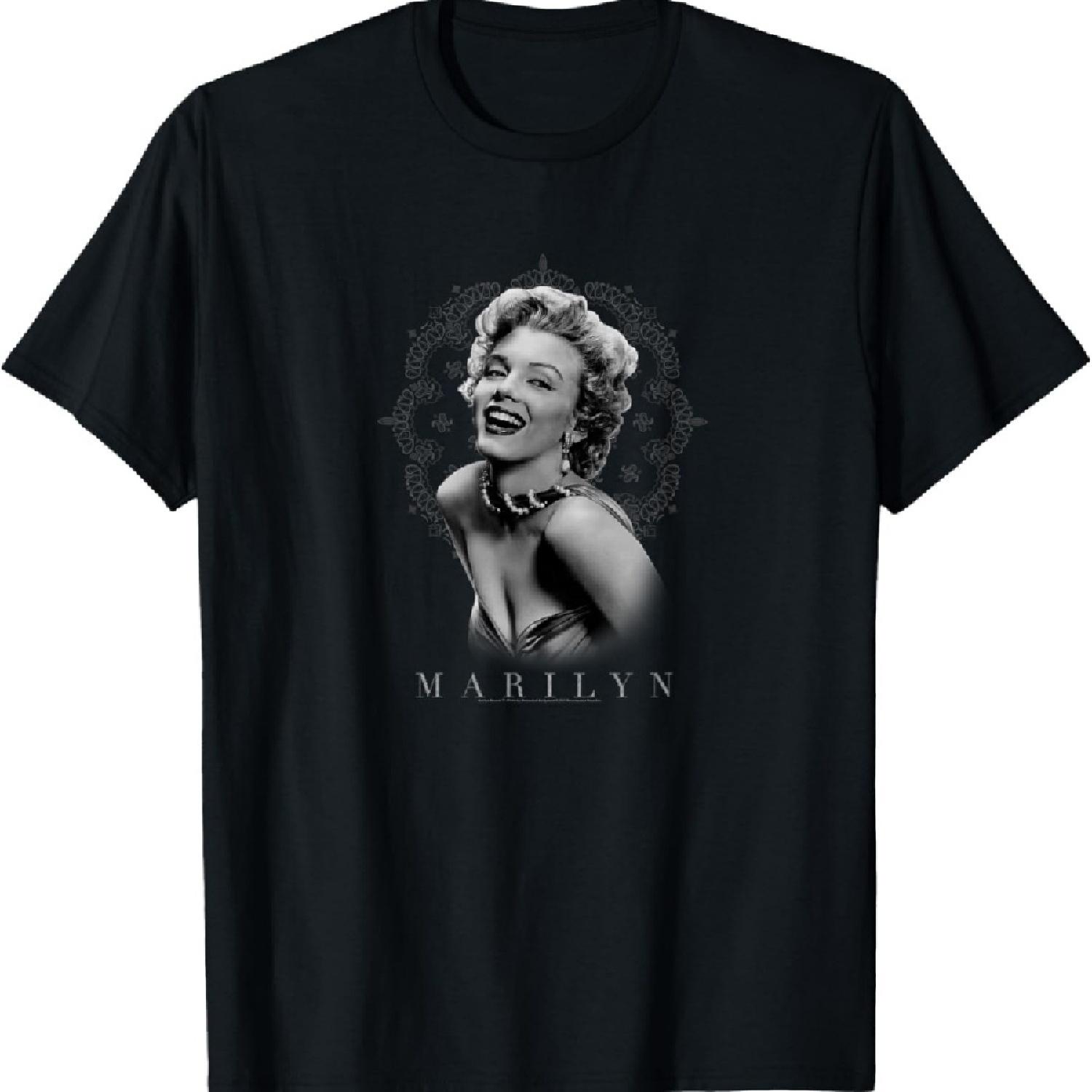 

Marilyn Monroe Marilyn Paisley T-Shirt XXXXXL чорний