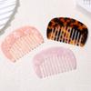 Marble Pattern Women's Anti-Static Hair Comb Pocket Comb Scalp Massage Comb  Hair Care Tool