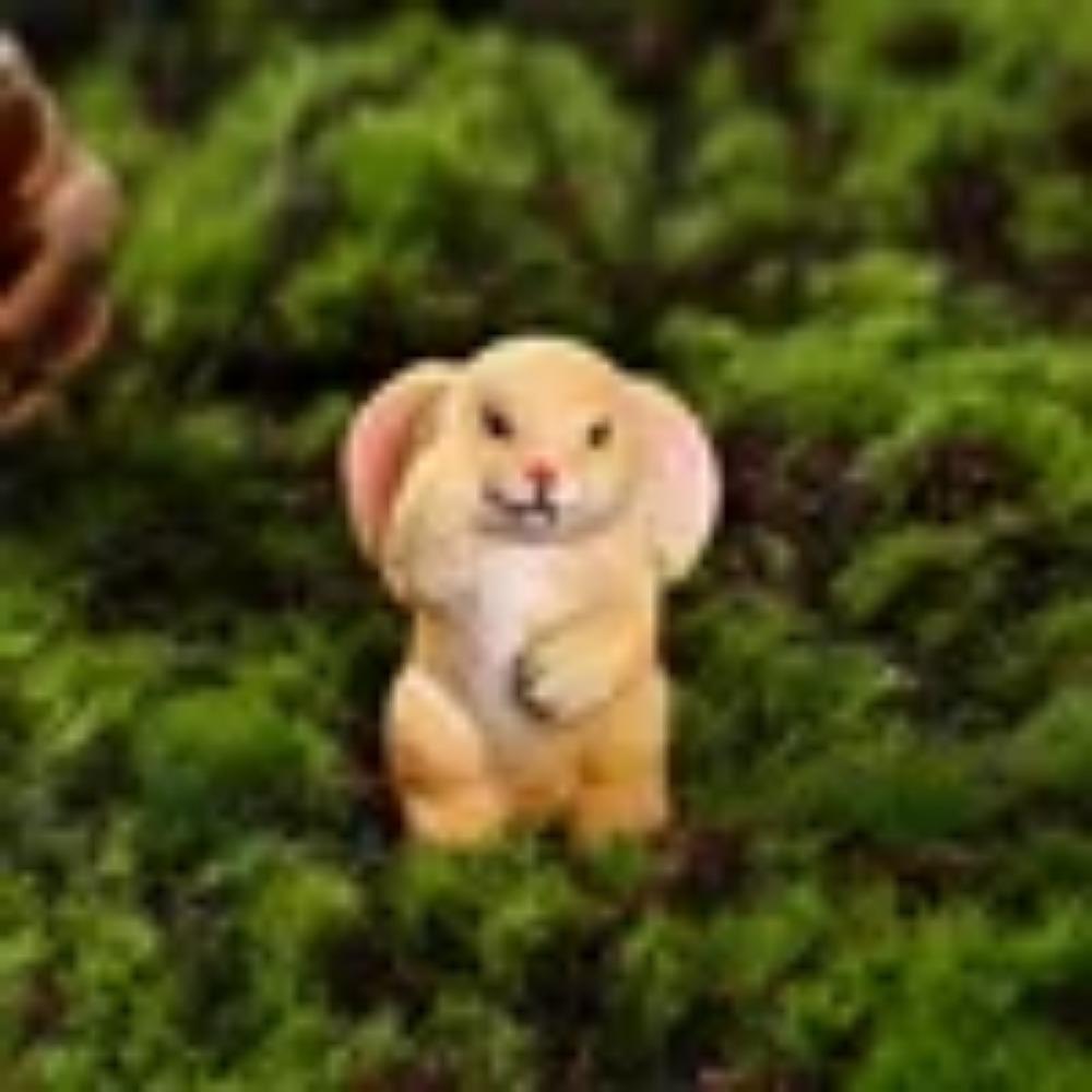 Милый смоляной кролик — фото 11