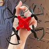 Mini Drone Keychain Creative Cartoon Aircraft Pendant Bag Charm Backpack Hanger Unique Tech Gift for Kids Teens
